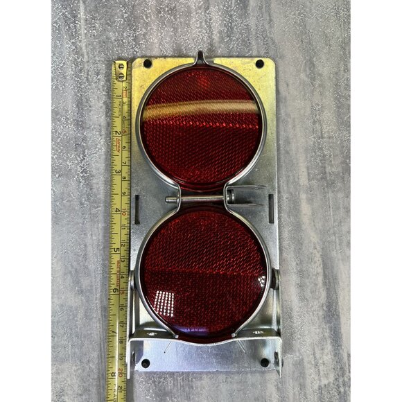 Anthes Traffic Reflectors Highway Lenses Vintage Vehicle Safety Warning - Picture 8 of 15